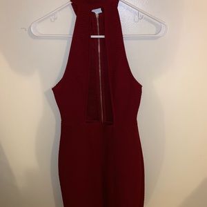 Red dress